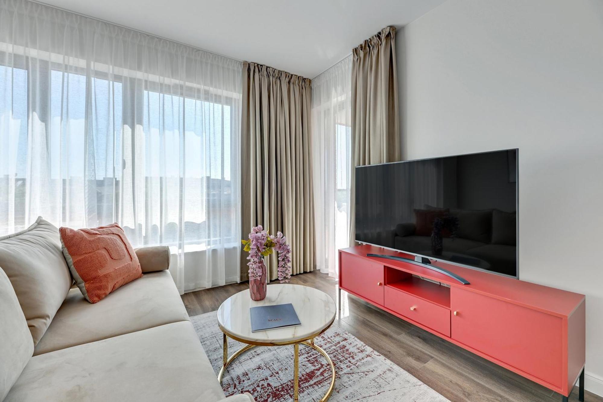 Scala City Center Apartments With Parking By Lion Apartments Гданьск Экстерьер фото